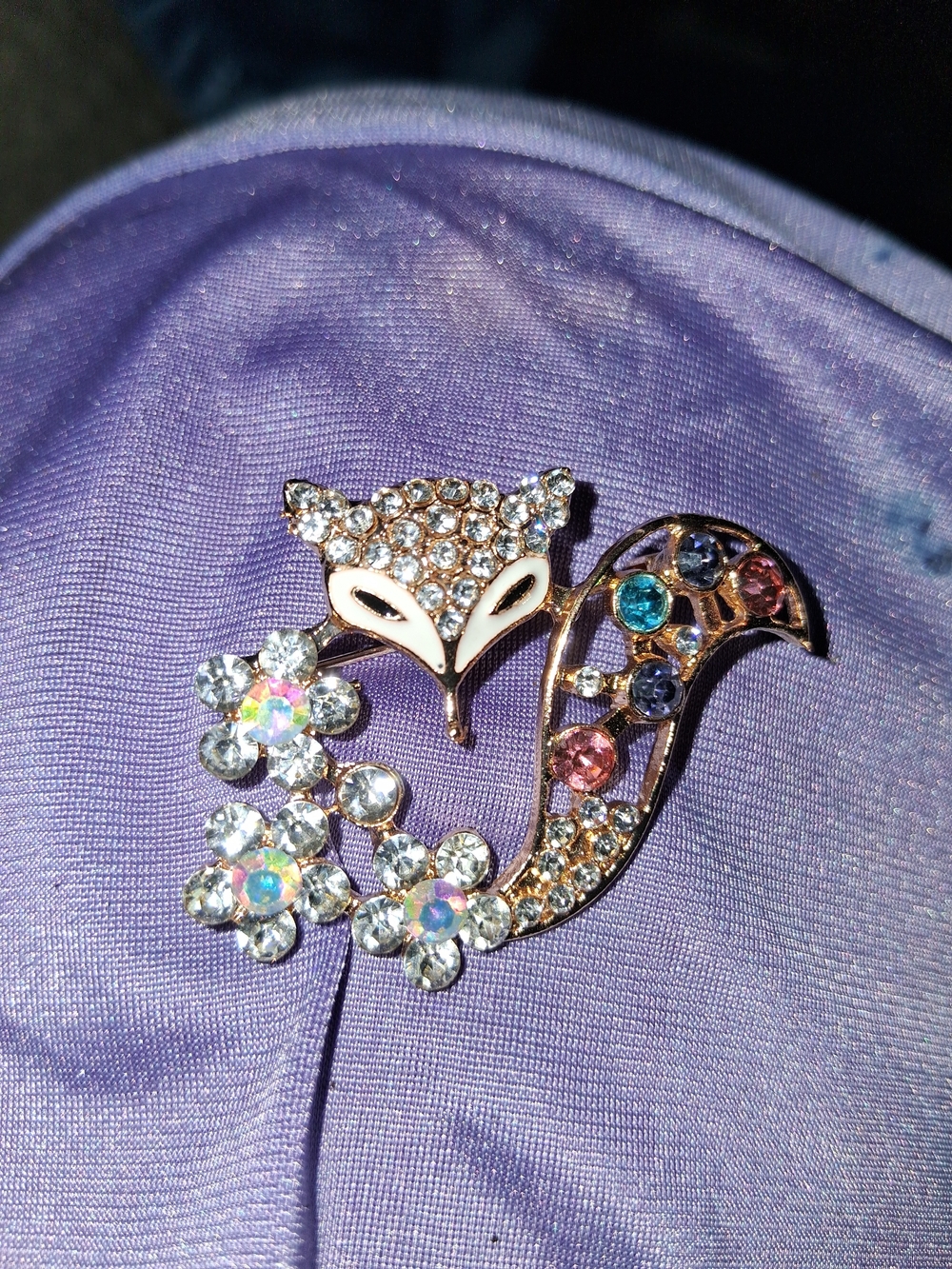 Beautiful Fox Brooch